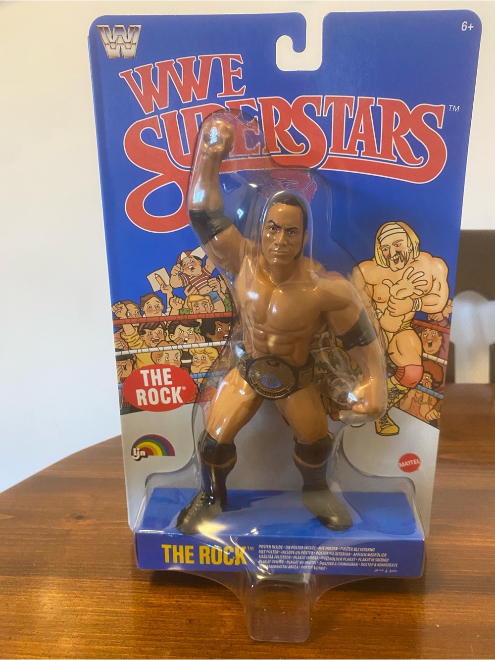 The Rock Action Figure - Mattel LJN
